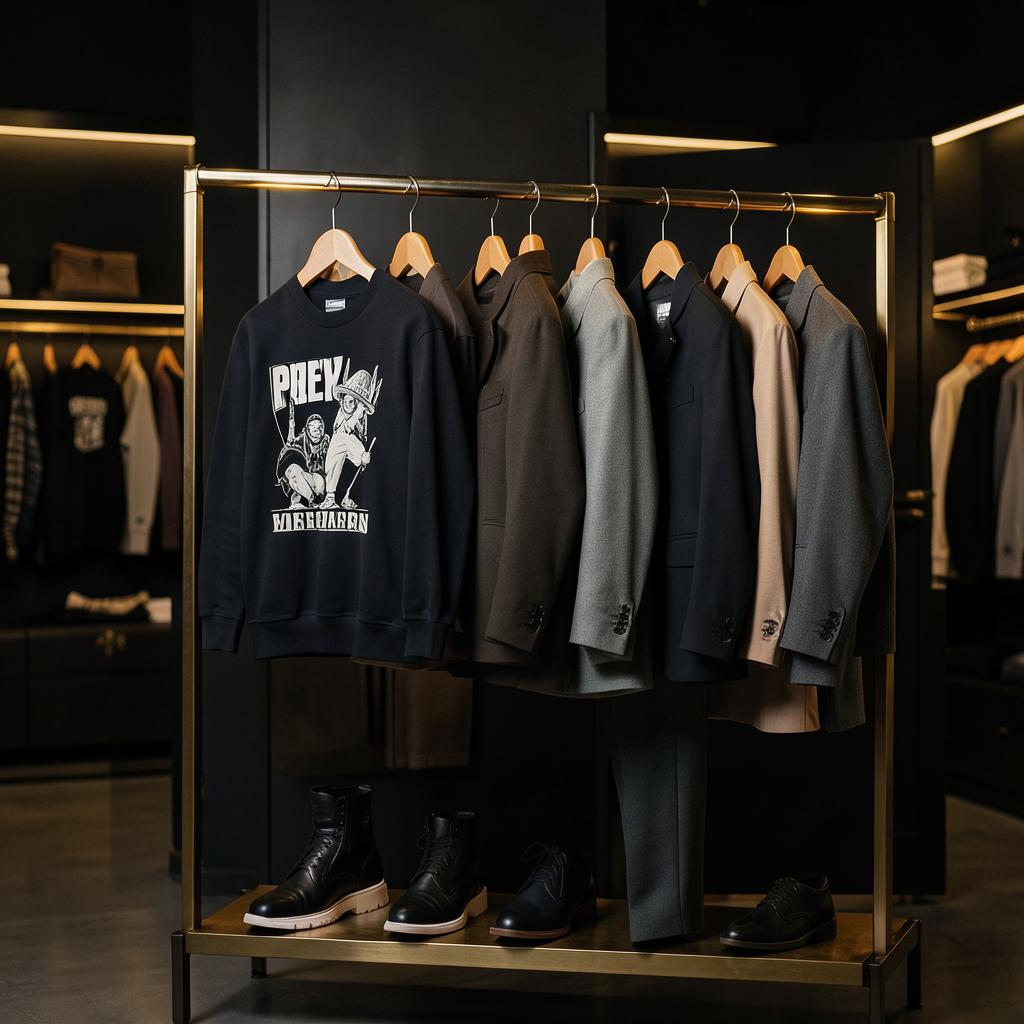 Instagram ad concept for a clothing brand