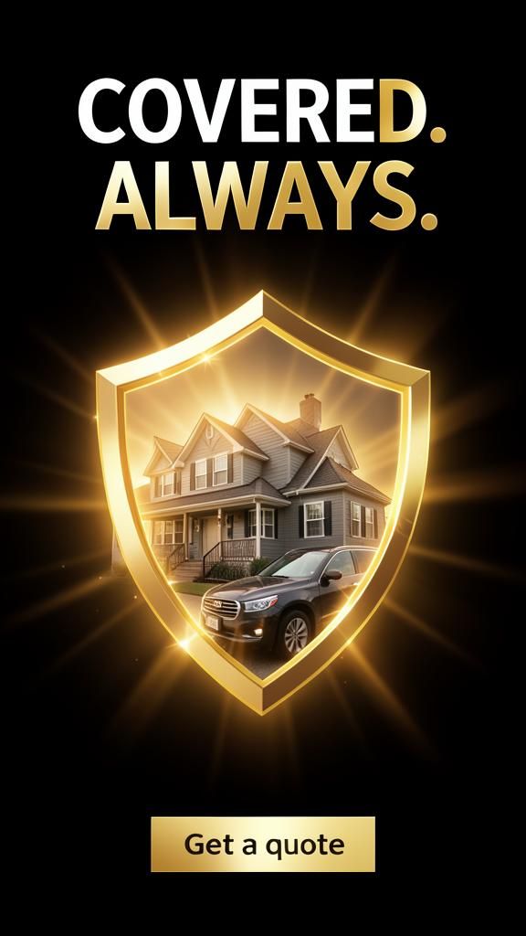Instagram ad concept for an insurance company